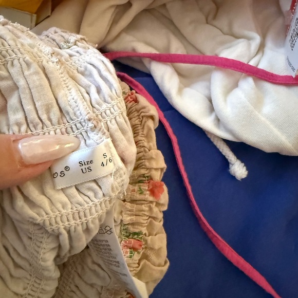 Floral Puff Sleeve Dress R. Vivimos sz 4/6 - Picture 5 of 5